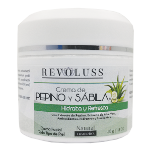 Crema Facial Emulsionante de Pepino y Sábila